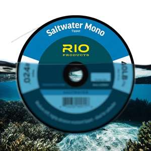 Saltwater fly fishing tippet materials