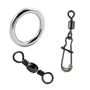 Fly Fishing Tippet Rings, Clips and Swivels