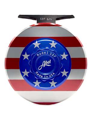 Abel SDF 5/6 Fly Reel- Sealed Drag Fresh american flag Abel Fly Fishing Reels