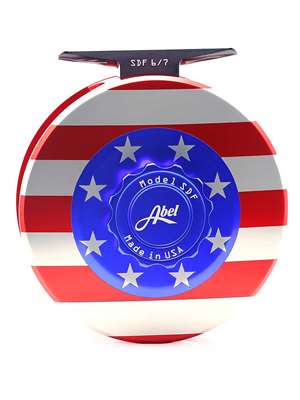 Abel SDF 6/7 Fly Reel- Sealed Drag Fresh American Flag Abel Fly Fishing Reels