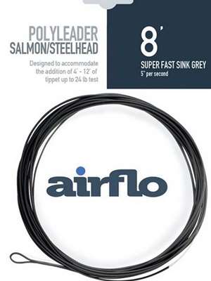 Airflo Salmon/Steelhead 8' Polyleader- Super Fast Sink Sinking Leaders