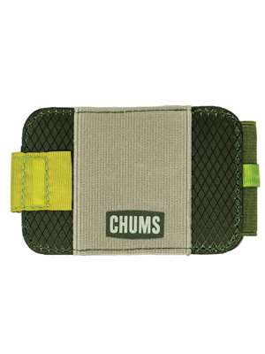 Chums Bandit Bi-Fold Wallet in Olive/Tan Wallets