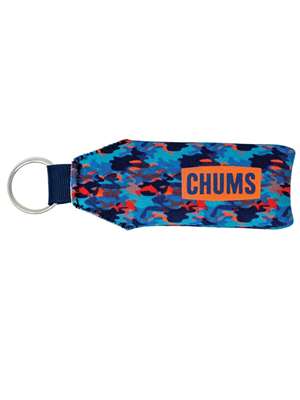 Chums Floating Neo Keychain in Fish Camo Blue Gifts for Men