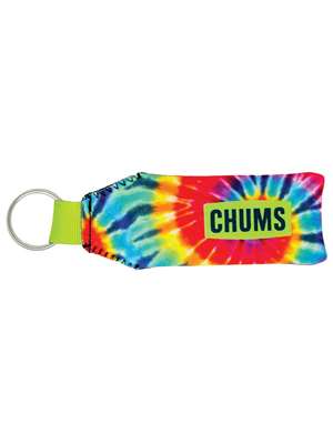 Chums Floating Neo Keychain in Rainbow Tie-Dye. Women's Gifts