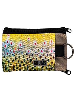 Chums Brown Trout Surfshorts Wallet available at Mad River Outfitters! New Fly Fishing Gear at Mad River Outfitters