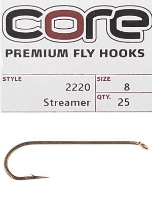 Core C2220 Streamer Hooks New Fly Tying Materials at Mad River Outfitters