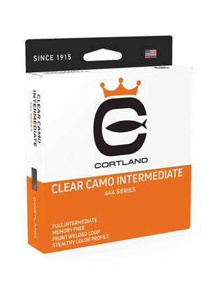 Cortland 444 Clear Camo Intermediate Fly Line sinking intermediate fly lines