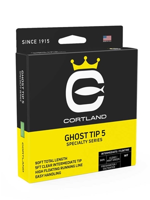 Cortland Ghost Tip 5 Fly Line sinking intermediate fly lines