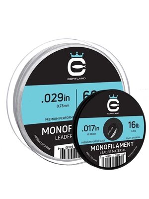 Cortland Monofilament Leader Material Saltwater fly fishing tippet materials