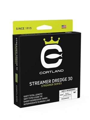 Cortland Streamer Dredge 30 Fly Line sinking intermediate fly lines