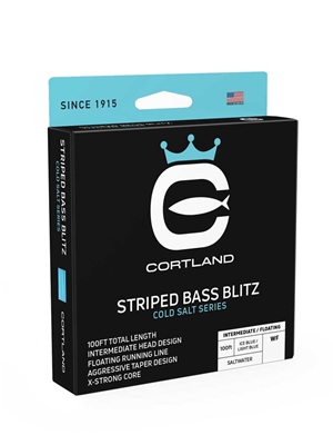 Cortland Striped Bass Blitz Fly Line sinking intermediate fly lines