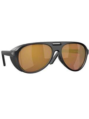 Costa Grand Catalina Sunglasses- matte black with gold mirror 580G lenses Costa del Mar