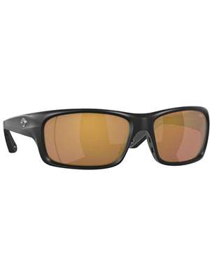 Costa Jose Pro Sunglasses- matte black with gold mirror 580G lenses Costa del Mar