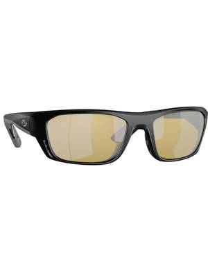 Costa Whitetip Pro Sunglasses- matte black with sunrise silver mirror 580G lenses Costa del Mar