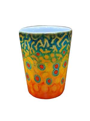 DeYoung Shot Glass in Brook Trout Coffee Mugs & Barware