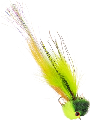 El Chupacabra Fly- firetiger musky flies