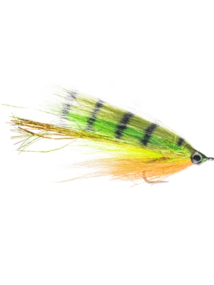 Flash Dance Fly- firetiger Largemouth Bass Flies - Subsurface