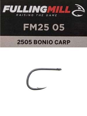 Fulling Mill Bonio Carp Hook Barbed available here at Mad River Outfitters! Carp Hooks