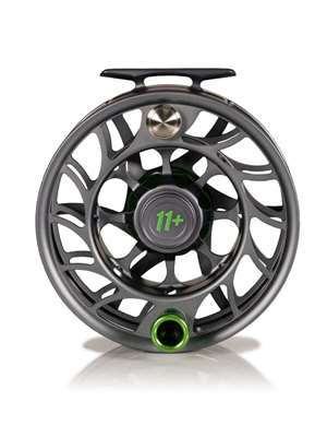 Hatch Iconic 11 Plus Fly Reel- cyber grey hatch outdoors fly reels