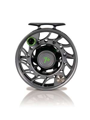 Hatch Iconic 7 Plus Fly Reel- custom cyber grey hatch outdoors fly reels