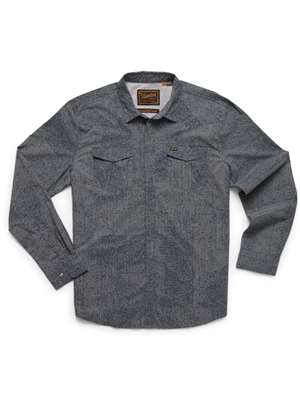 Howler Brothers H Bar Tech Longsleeve in Dark Slate Men's Fly Fishing Shirts at Mad River Outfitters