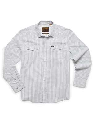 Howler Brothers H Bar Tech Longsleeve in Off White Men's Fly Fishing Shirts at Mad River Outfitters