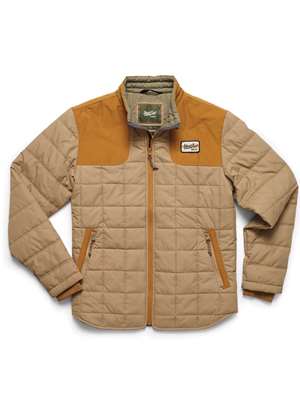 Howler Brothers Merlin Jacket at Mad River Outfitters in Khaki/Camel. Howler Brothers Apparel at Mad River Outfitters