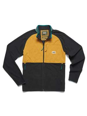 Howler Brothers Talisman Fleece in Ebony. Fly Fishing Insulation