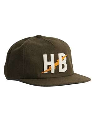 Howler Brothers Snapback in Dark Olive Howler Brothers Apparel at Mad River Outfitters