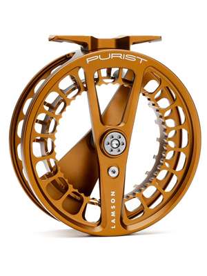 Lamson Purist Fly Reels- Whiskey Lamson Fly Reels