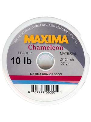 Maxima Chameleon Fly Fishing Leader Materials- Butts and MIds