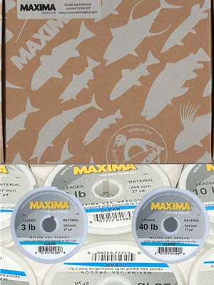 Maxima Clear All Purpose Leader Kit 2024 Fly Fishing Gift Guide at Mad River Outfitters