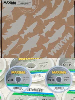 Maxima Ultragreen All Purpose Leader Kit 2024 Fly Fishing Gift Guide at Mad River Outfitters