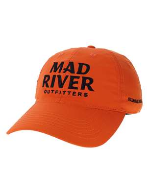 Mad River Outfitters Cool Fit Hat- Orange Mad River Outfitters Logo Hats