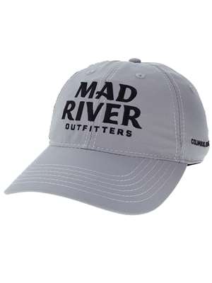 Mad River Outfitters Cool Fit Hat- Shark Grey Mad River Outfitters Logo Hats