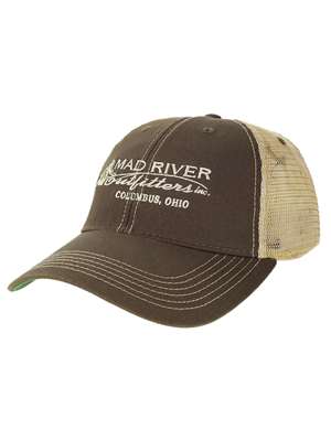 Mad River Outfitters Old Favorite Trucker Hat- black/green New Hats at Mad River Outfitters