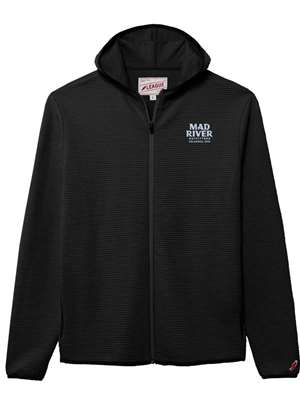 Mad River Outfitters Summit Fleece Full Zip Hooded Jacket Fly Fishing Insulation