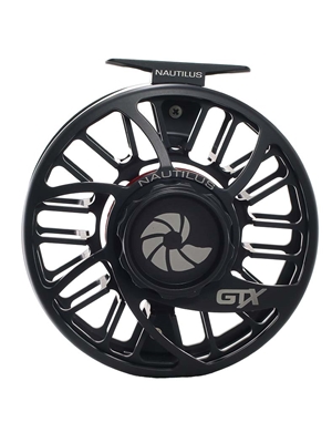 Nautilus GTX Fly Reel- black Nautilus Fly Reels