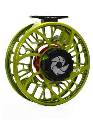 Nautilus GTX Fly Reel- custom glades green Nautilus Fly Reels