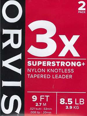 orvis superstrong plus 9' leaders Orvis Leaders and Tippets