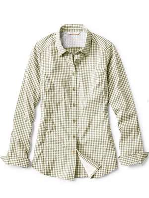 Orvis Women's River Guide Shirt- loden check Orvis Women's Clothing