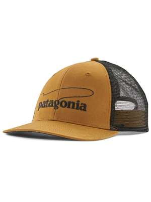 Patagonia Take a Stand Trucker Hat in Raptor Brown Shop great fly fishing gifts for women at Mad River Outfitters