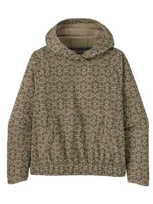 Patagonia Women's Swift Drift Sun Hoody in Marmot Field: Seabird Grey Women's Fly Fishing Shirts at Mad River Outfitters