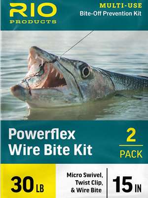 Rio Powerflex Wire Bite Kit Saltwater fly fishing tippet materials