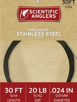 SA Stainless Steel Wire at Mad River Outfitters! Saltwater fly fishing tippet materials