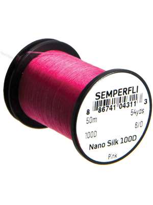 Semperfli Nano Silk 100 Denier Predator 6/0 Threads, Tinsel, Wire  and  Floss