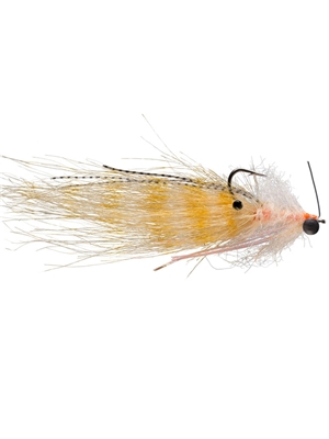 Shrimp Tease Fly- cream flies for bonefish and permit