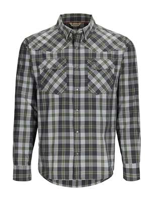 Simms Brackett Shirt- backcountry clover plaid Fly Fishing Apparel SALE at Mad River Outfitters