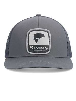 Simms Double Haul Icon Trucker Hat- tarpon/steel blue Fly Fishing Apparel SALE at Mad River Outfitters