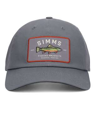 simms single haul cap gunmetal Fly Fishing Hats at Mad River Outfitters